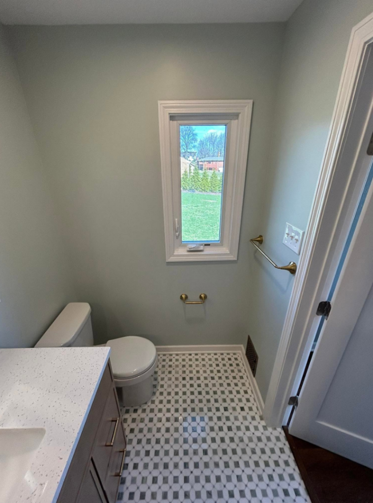 Custom bathroom remodel by AB Brothers Construction